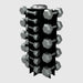 USA Sports VERTPAC-IHD Hex Dumbbell Sets with Storage Racks - VERTPAC-IHD50G