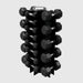 VTX VERTPAC Rubber Encased Dumbbells Sets - VERTPAC-SDR50G