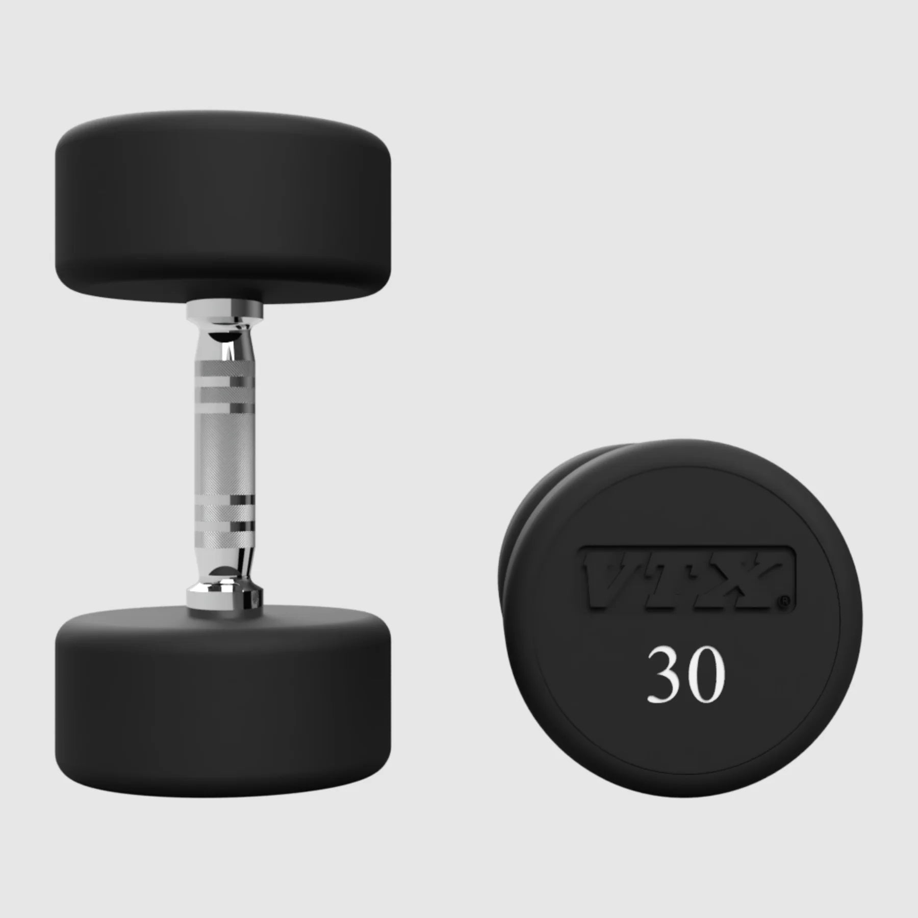 VTX XD-U Urethane Round Head Dumbbell Sets - 30lb