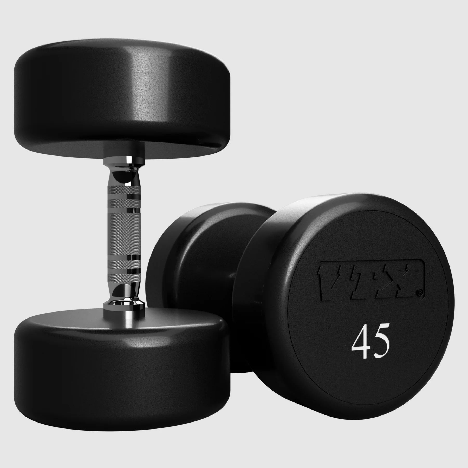 VTX XD-U Urethane Round Head Dumbbell Sets - 45lb