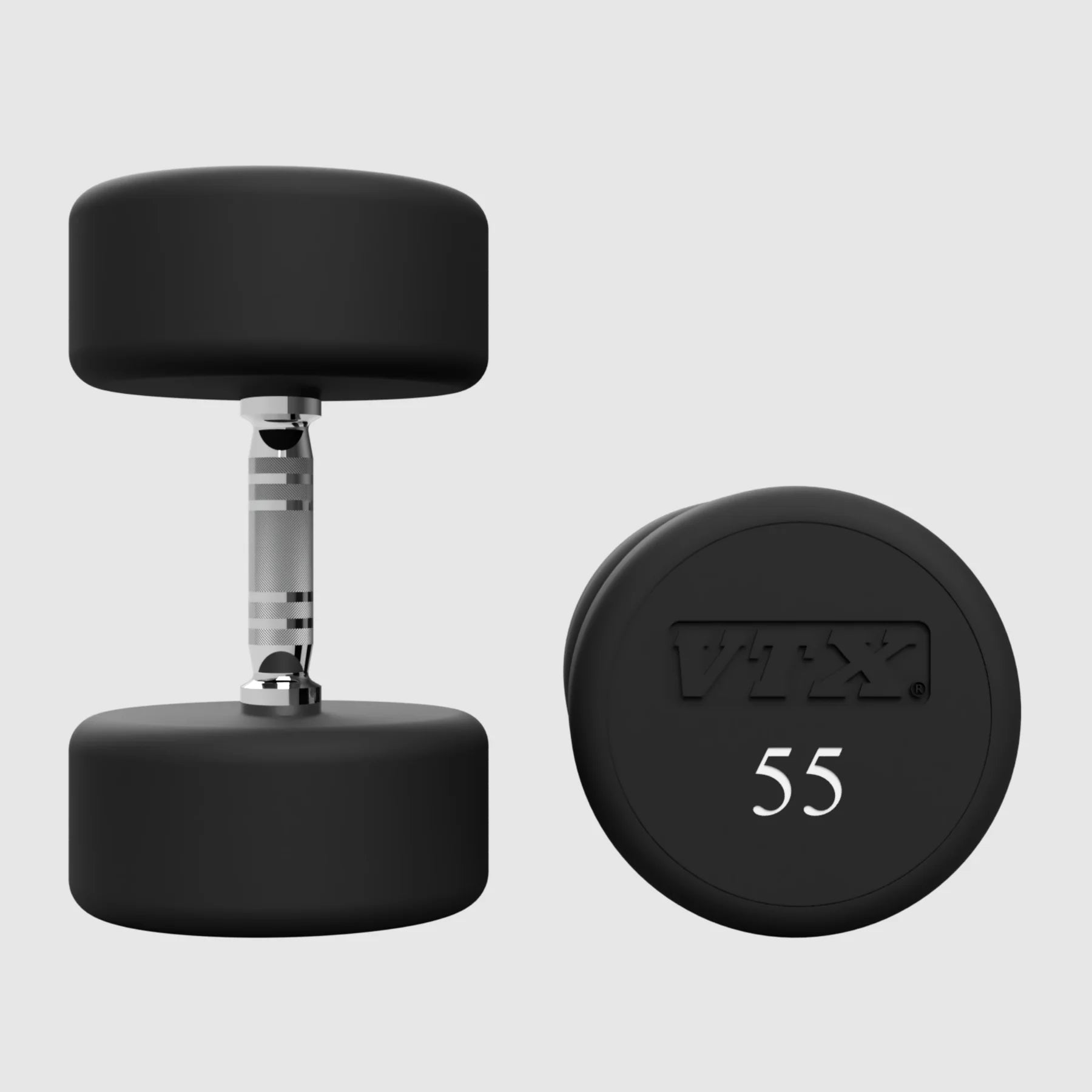 VTX XD-U Urethane Round Head Dumbbell Sets - 55lb