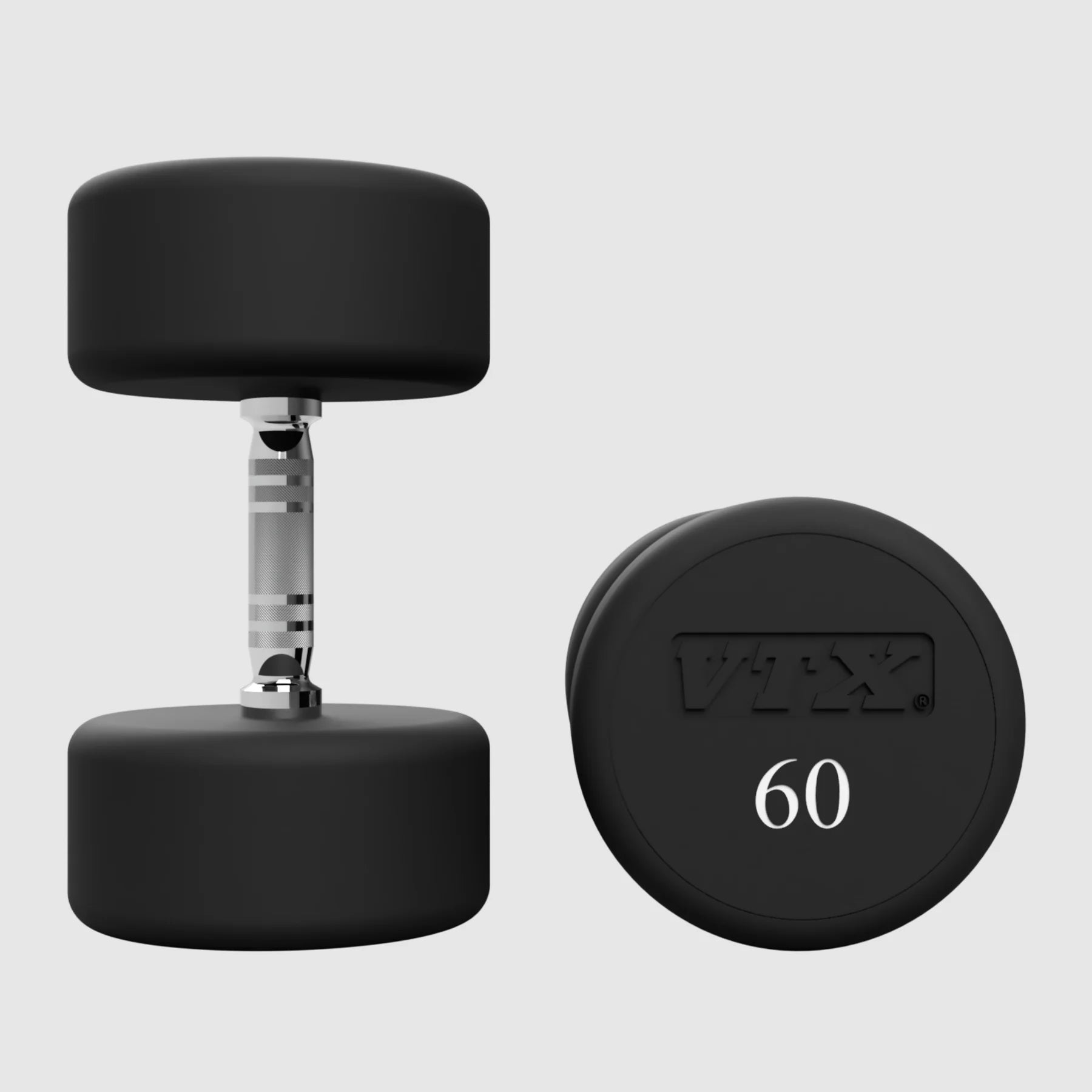 VTX XD-U Urethane Round Head Dumbbell Sets - 60lb