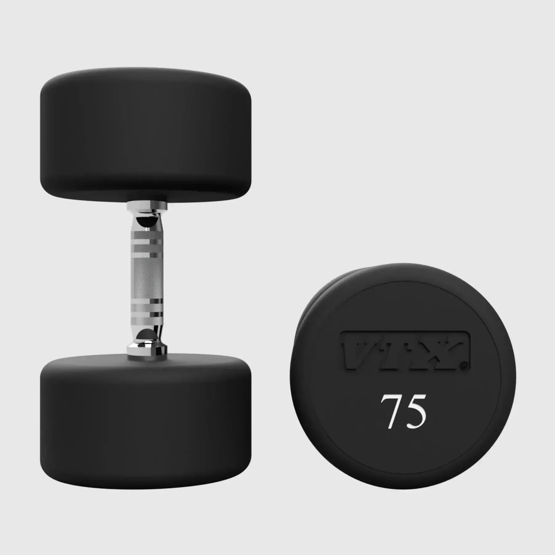 VTX XD-U Urethane Round Head Dumbbell Sets - 75lb