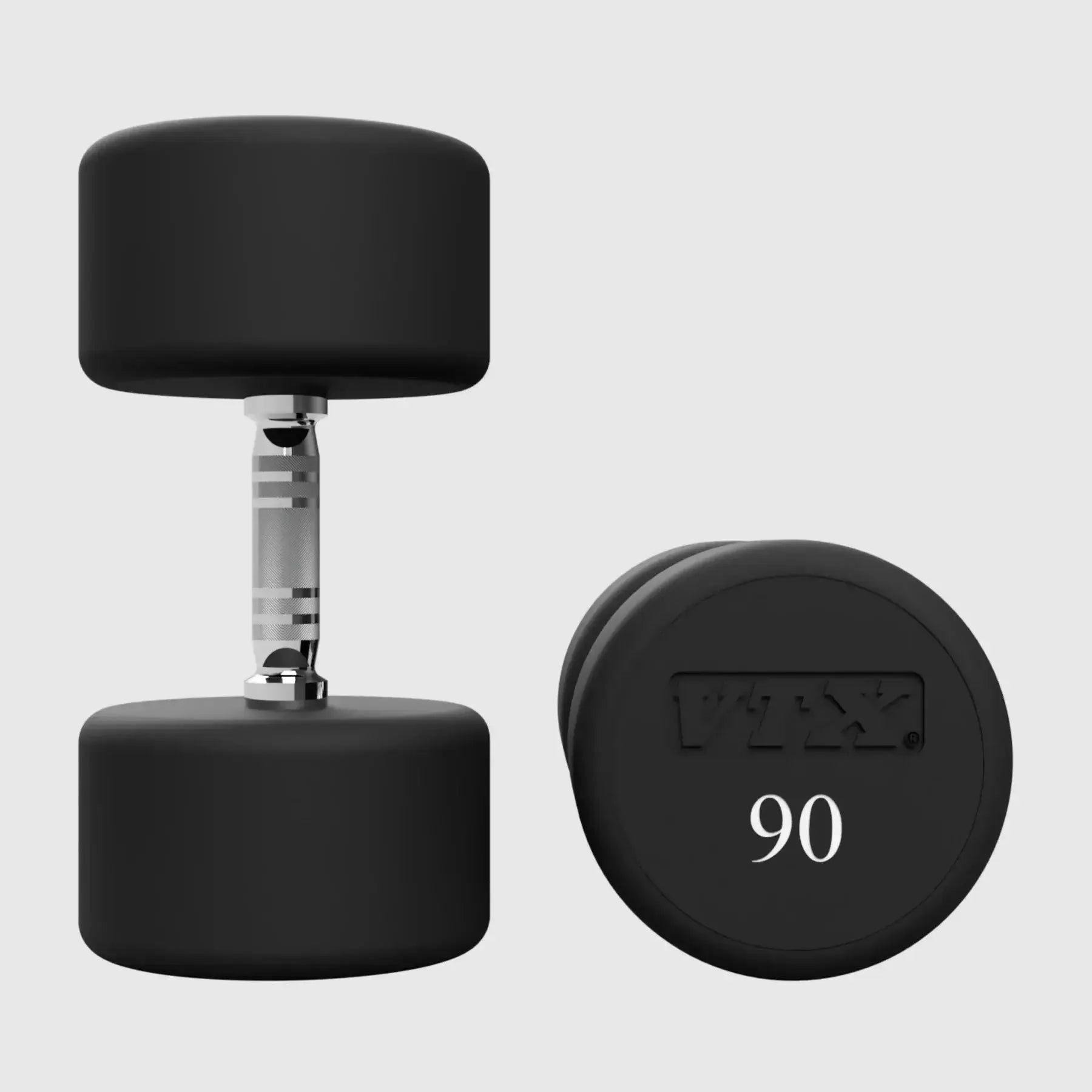 VTX XD-U Urethane Round Head Dumbbell Sets - 90lb