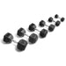 York Barbell Rubber Hex Dumbbell Sets