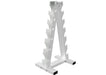 “A” Frame 6 pair Dumbbell Rack - rack with no dumbbells mounted