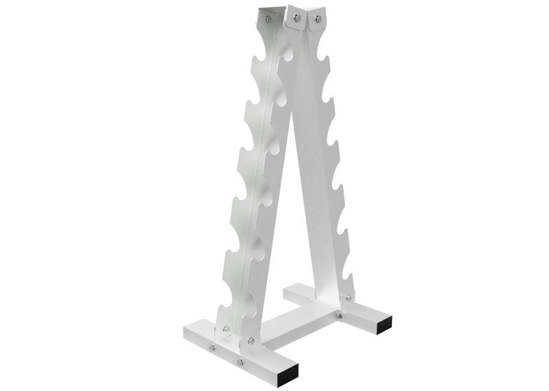 “A” Frame 6 pair Dumbbell Rack - rack with no dumbbells mounted