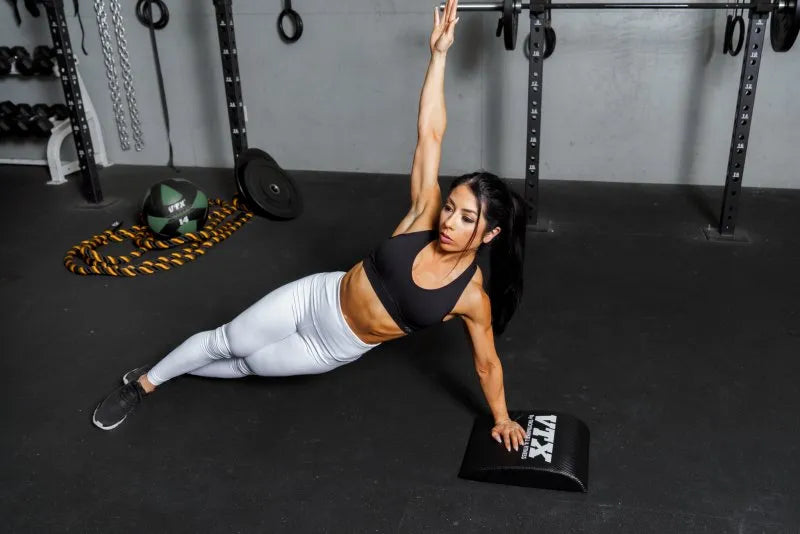 AB Mat - woman using it in a gym 