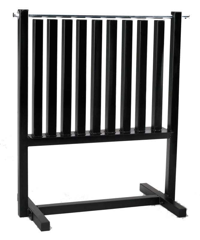 Aerobic Pac Rack - black metal bars