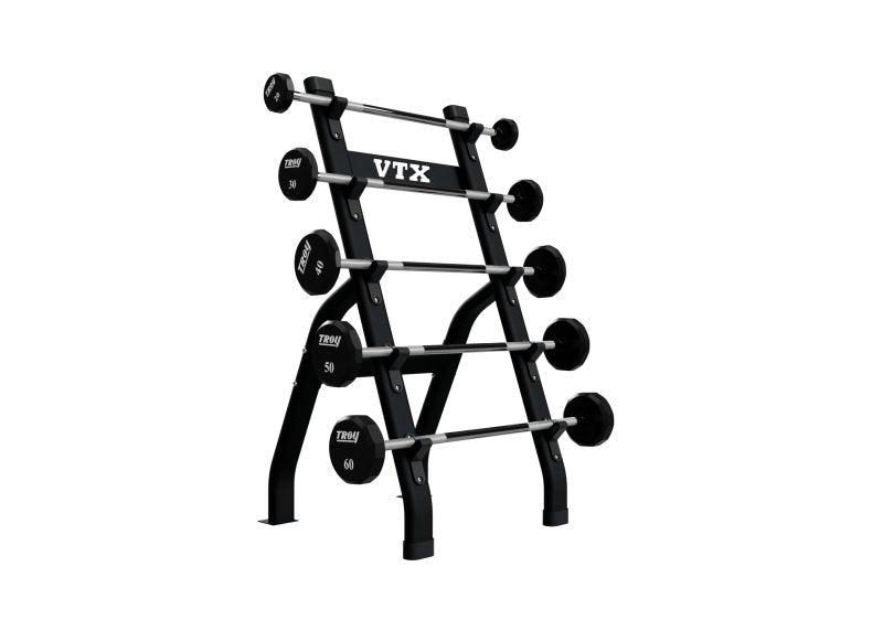 Barbell Half Rack - with barbells on it 