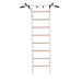 BenchK Series 2 221 Wallbars -  Front view photo with white steel