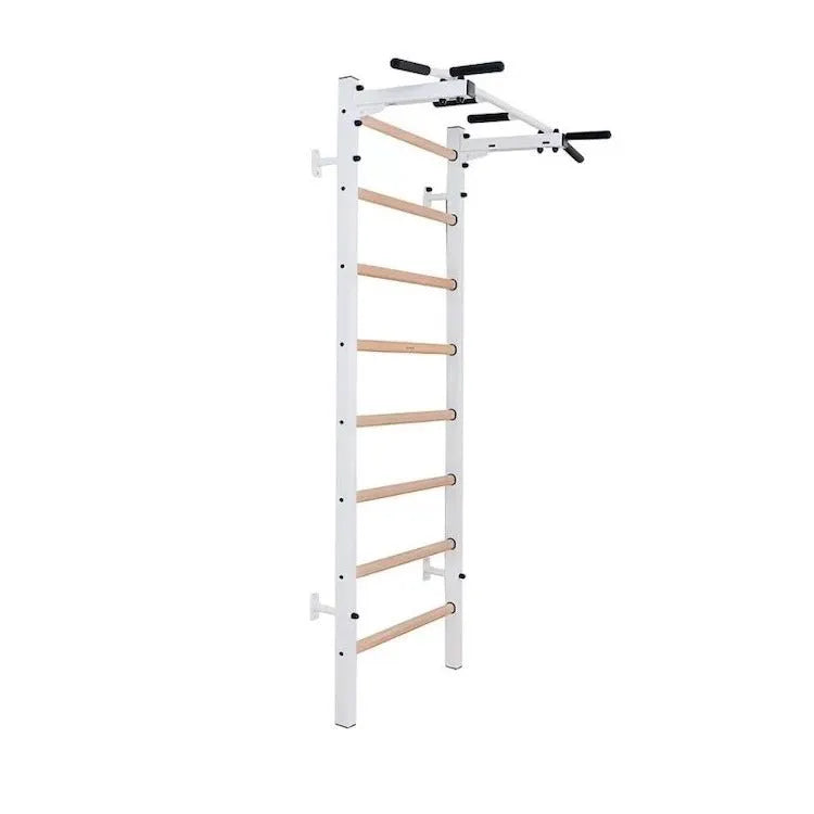 BenchK Series 2 221 Wallbars - Side view photo with white steel