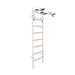 BenchK Series 2 231 Wall Bars - Side view photo with white color steel