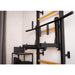 BenchK Wall Bars 731B - pull up bar side view 