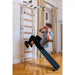 BenchK Wall Bars 733B - Man on curl up exercise 