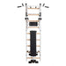 BenchK Wall Bars 733B - front view in color white