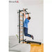 BenchK Wall Bars With Accessories 721B + A076 - man working out holding pull up handles