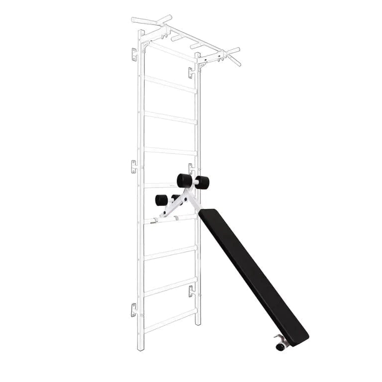 BenchK Workout Bench B1B - black bench on wall bar