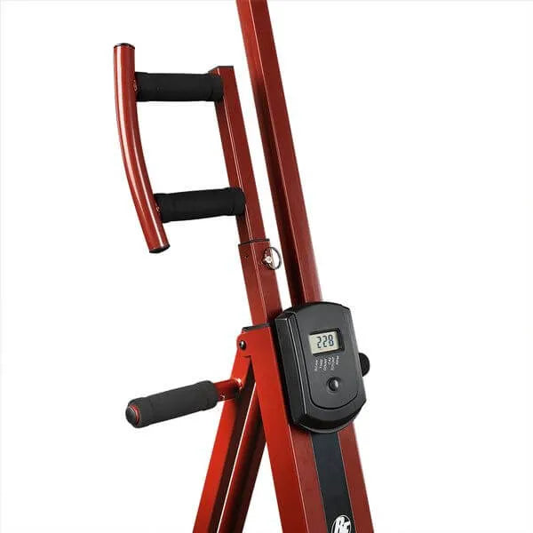 Best Fitness BFMC10 Mountain Climber - lcd and handle on close up photo