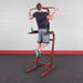 Best Fitness BFVK10 Vertical Knee Raise - pull up with cross leg position