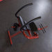 Best Fitness Semi-Recumbent Ab Bench - top view 