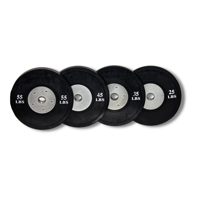 Black Competition Bumper Plate - different weight markings