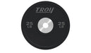 Black Premium Bumper Plate - 25 lbs