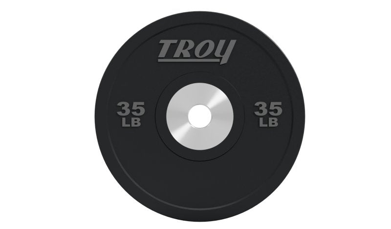 Black Premium Bumper Plate - 35 lbs