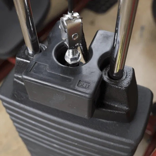 Body-Solid 5lb Weight Stack Add On WSA5 - Top close up view