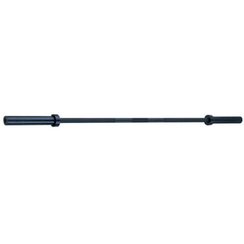 Body-Solid 6' Black Olympic Bar OB72B - Full product view