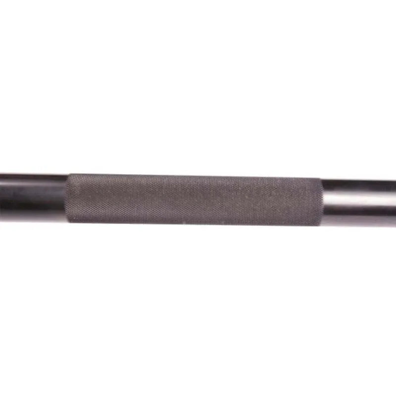 Body-Solid 7' Black 4-Star Olympic Power Bar OB864STAR - Body  of powerbar close up picture