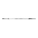 Body-Solid 7' Premium Chrome Olympic Power Bar OB86P1000 - Full lateral view of power bar