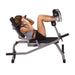 Body-Solid Ab Crunch Machine GAB100 - Female model doing ab crunch