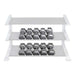 Body-Solid Cast Iron Hex Dumbbell Sets SDS - Set Options: 80 - 100 lbs Set on rack