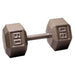 Body-Solid Cast Iron Hex Dumbbells SDX - Size: 60 lb