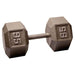 Body-Solid Cast Iron Hex Dumbbells SDX - Size: 95 lb