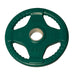 Body-Solid Colored Rubber Grip Olympic Plates ORC - Green plate 10