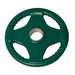 Body-Solid Colored Rubber Grip Olympic Plates ORC - Green plate 10
