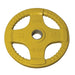 Body-Solid Colored Rubber Grip Olympic Plates ORC - Yellow plate 25