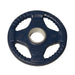 Body-Solid Colored Rubber Grip Olympic Plates ORC - Dark blue color 5