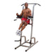 Body-Solid Deluxe Vertical Knee Raise GVKR82 - Man working out on the actual product