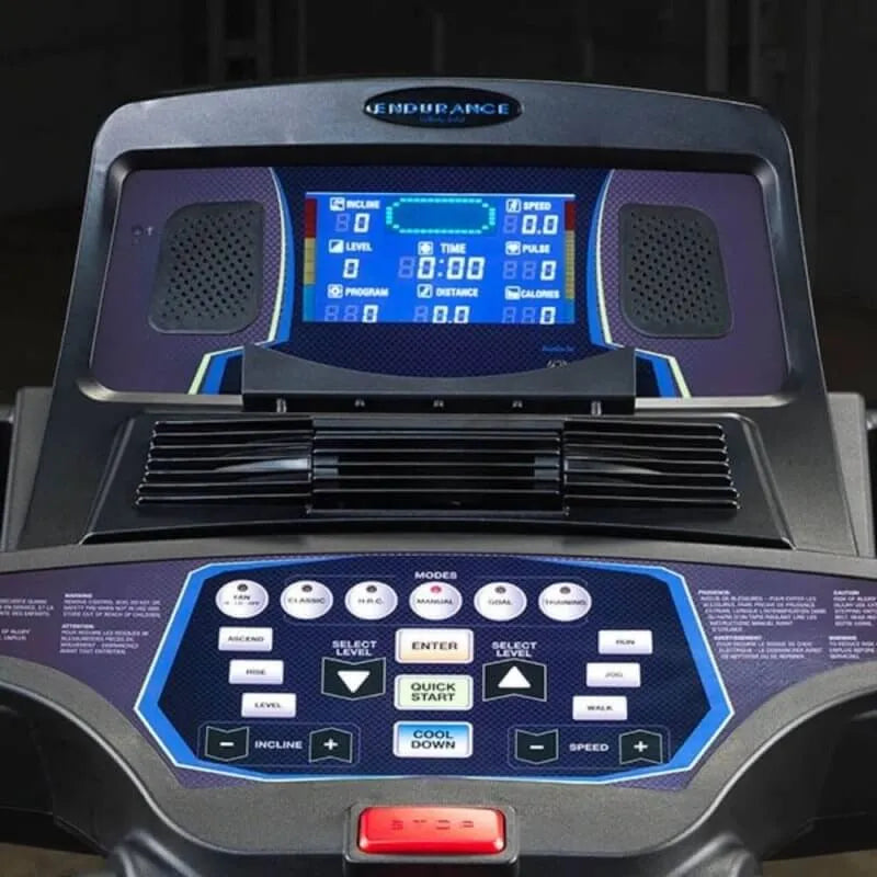 Body-Solid Endurance Commercial Treadmill T150 - operating system photo