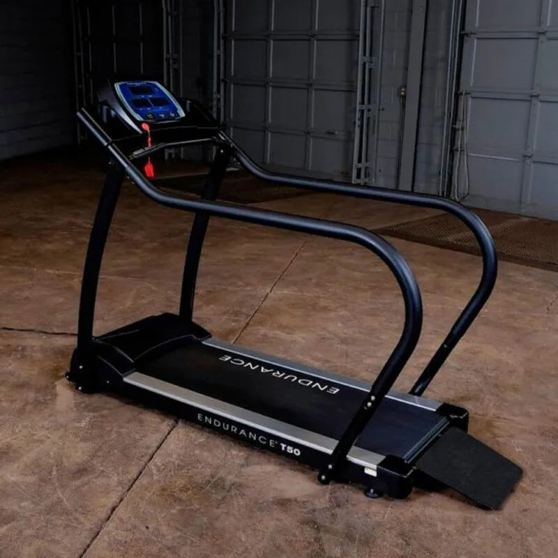 Body-Solid Endurance Walking Treadmill T50 - side view actual product