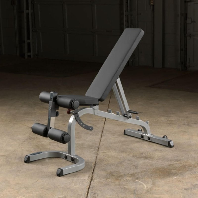 Body-Solid Flat Incline Decline Bench GFID31 - bench pull up position photo