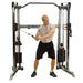 Body-Solid Functional Training Center GDCC200 - side way pull man on training