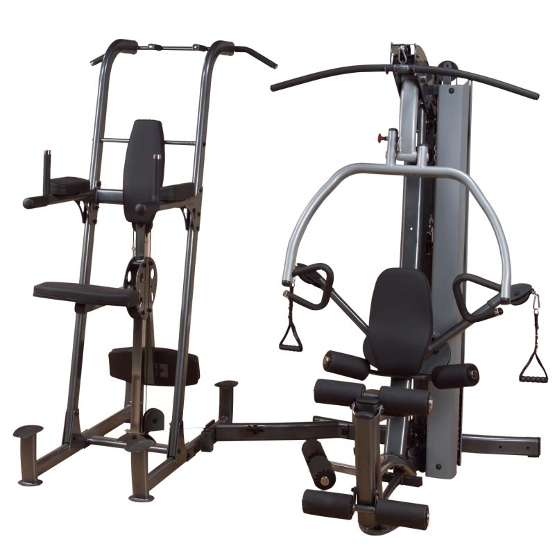 Body-Solid Fusion 500 Modular Single Stack Gym F500 - picture of the actual product in black