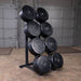 Body-Solid High Capacity Olympic Weight Tree GWT76 - Rack with weight plates