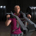 Body-Solid Leverage Squat Calf Machine GSCL360 - front view of a man lifting weights on a machine