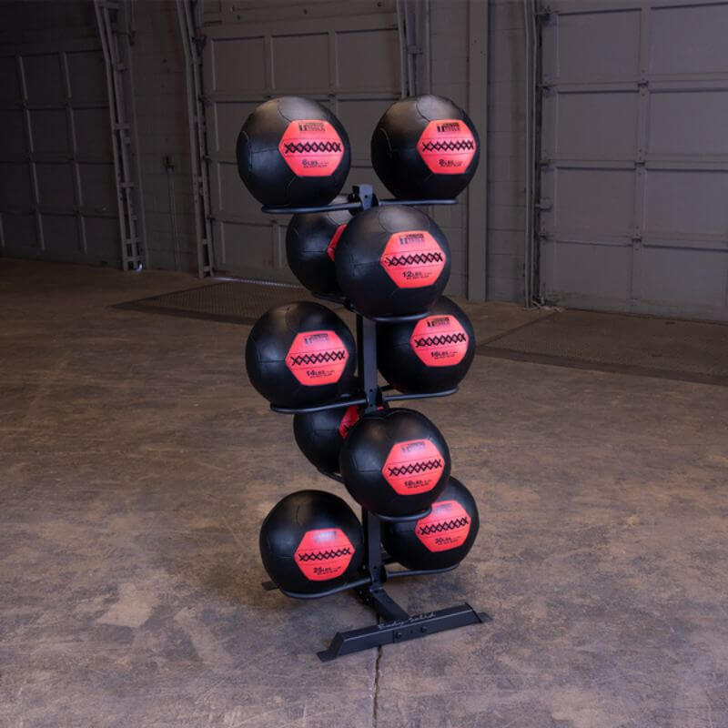 Body-Solid Medicine Ball Rack GMR20 - Rack with weight balls