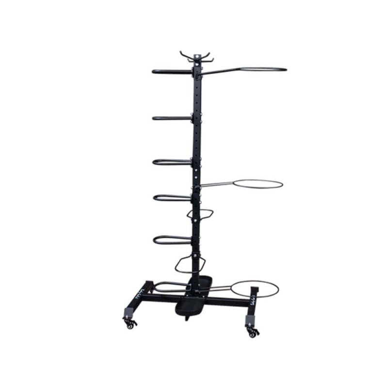 Body-Solid Multi Accessory Rack GAR100 - Side view photo